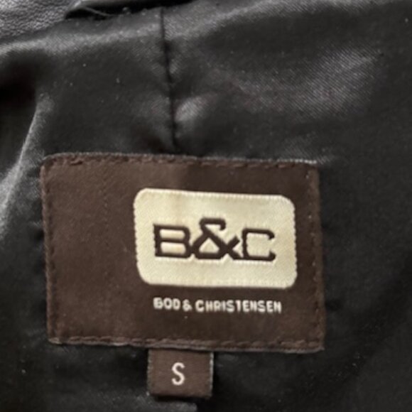 Bod & Christensen leather moto jacket - Picture 3 of 5